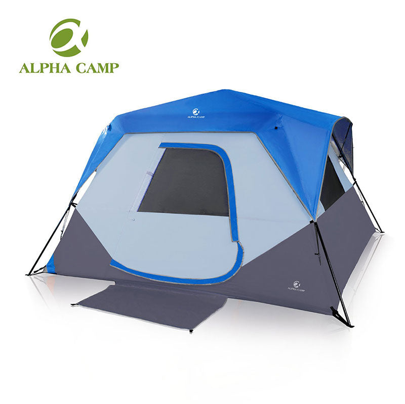 ALPHA CAMP 6 Person Instant Cabin Camping Tent