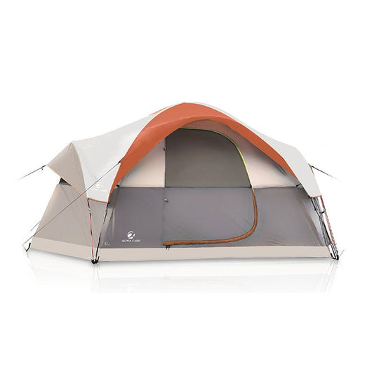 ALPHA CAMP 6 Person Dome Family Camping Tent 14' x 10'